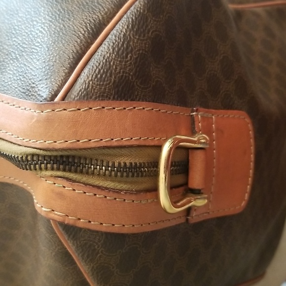 Celine Macadam Boston Travel Bag W/Lock, 2 Keys, W/Authentication Vintage Euc! - Picture 10 of 15